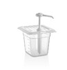 Дозатор для соусов 2 л с дозатором прозрачный GASTROPLAST