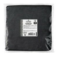 Салфетка для уборки 30х30 см 1 шт/уп микрофибра, чёрная(аналог 50306)