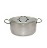 Кастрюля 20 л D39.6, H21,9 см  нерж.сталь с крышкой ТРС Амет