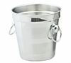 Ведро для льда 1,5 л D13 см  нерж.сталь  КМС 38758