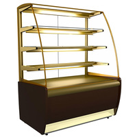 Витрина холодильная  K70 VM 1,3-1 LIGHT 0012-0109 (ВХСв - 1,3д Carboma) Carboma  +6...+12°С FLANDRIA  встроенный   1,86