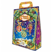 Коробка для подарка 2 кг НГ этюд