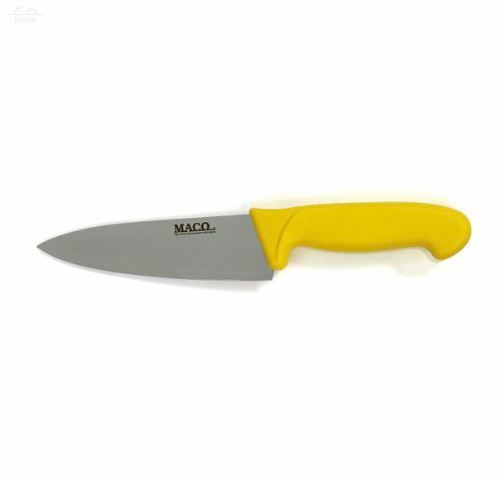 Нож поварской 17 см желтый Maco Нож поварской 17 см желтый Maco