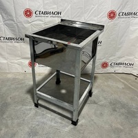 Ванна моечная 1 секц с бортом УВМБ-1-05360-УОО4  без эксплуатации  УЦЕНКА  каркас оцинкованная сталь  450х450х300