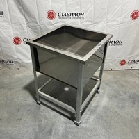 Ванна моечная 1 секц без борта УВМО-1-06363-УОО4  без эксплуатации УЦЕНКА  каркас оцинкованная сталь  550х550х350