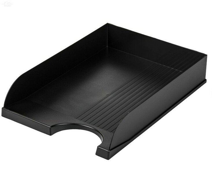 Лоток горизонтальный для бумаг BRAUBERG Standard, 350х253х65 мм, черный Лоток горизонтальный для бумаг BRAUBERG Standard, 350х253х65 мм, черный