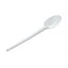 Ложка пластиковая чайная 130 мм  КОМПАКТ белый PS