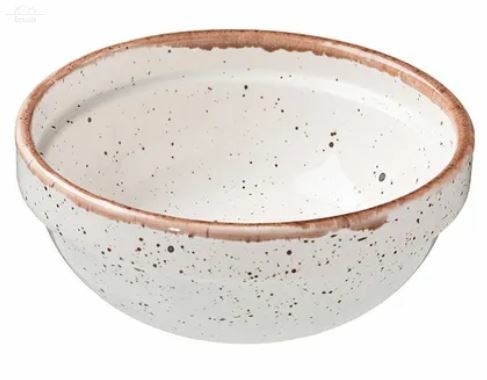 Тарелка глубокая 15,50 см 600 мл Пунто Бьянка белый,черный Борисовская Керамика Тарелка глубокая 15,50 см 600 мл Пунто Бьянка белый,черный Борисовская Керамика