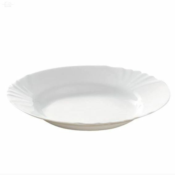 Тарелка глубокая 23 см 400 мл Cadix Luminarc стекло белый Тарелка глубокая 23 см 400 мл Cadix Luminarc стекло белый
