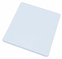 Доска разделочная 450х300х12 мм  пластик белый  MG 