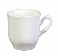 Кружка 220 мл  Белье Добрушский фарфоровый завод фарфор белый