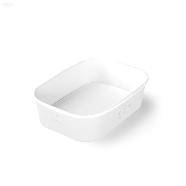 Контейнер CASE BOWL 190/171х135/116х51 мм 860 мл белый / белый OSQ Контейнер CASE BOWL 190/171х135/116х51 мм 860 мл белый / белый OSQ