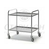 Тележка сервировочная ТС-2/800/500 ТММ 2 полки