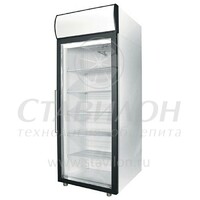 Шкаф холодильный со стеклянной дверью DM105-S (ШХ-0,5 ДС) POLAIR  +1…+10°С