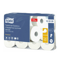 Бумага туалетная 2 слоя 8 рул/уп 23 м Система Т4 белый Tork