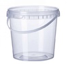 Ведро с крышкой 3,4 л D180 мм H175 мм ВЗЛП PP прозрачный