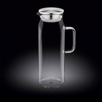 Кувшин 1,5 л с крышкой  + сетка нерж Thermo Glass