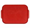 Поднос столовый 45х35,5 см красный   MG