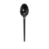 Ложка пластиковая столовая 165 мм  ПРЕМИУМ ОРЕЛ черный PS