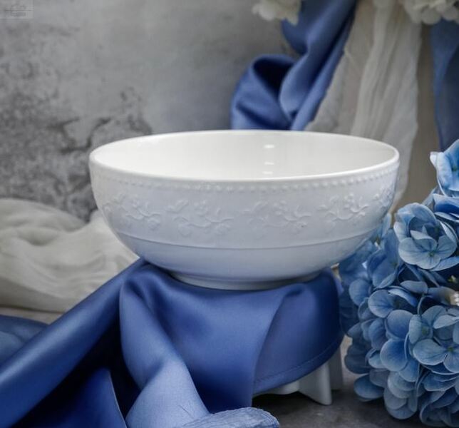 Салатник 700 мл D15.3 H6.6 см Primavera CASA DI FORTUNA, фарфор Салатник 700 мл D15.3 H6.6 см Primavera CASA DI FORTUNA, фарфор