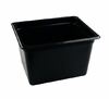 Гастроемкость полипропилен GN 1/2 325х265х200 мм черный Рестола 596 422100813