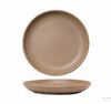 Тарелка глубокая 25,5 см NATURAL MATT PETYE  коричневый фарфор