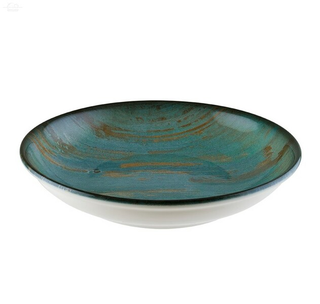 Тарелка глубокая 25 см1300 мл Мадера Bonna, фарфор 70734 Тарелка глубокая 25 см1300 мл Мадера Bonna, фарфор 70734