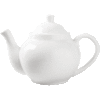 Чайник 950 мл фарфор Кунстверк, фарфор белый