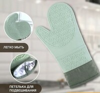 Рукавица 38 см   с силиконом  