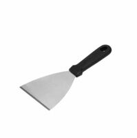 Лопатка 23/11,5х10 см прямая нерж.сталь пластиковая ручка 