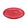 Тарелка пластиковая D205 мм столовая красный PS