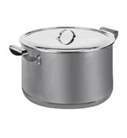 Кастрюля 30 л D39.6 см нерж.сталь с крышкой без ТРС Амет