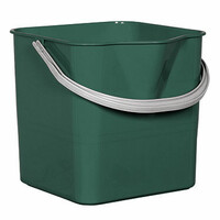 Ведро 25 л для тележки зеленое