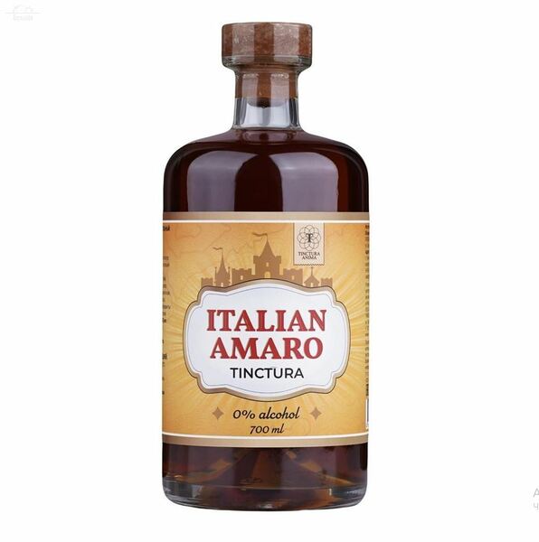 Напиток безалкогольный ITALIAN AMARO, Tinctura Anima 700 мл Напиток безалкогольный ITALIAN AMARO, Tinctura Anima 700 мл