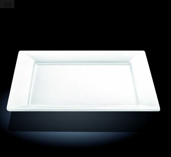 Тарелка квадратная 25х25см Wilmax фарфор белый Тарелка квадратная 25х25см Wilmax фарфор белый