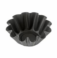 Форма для кекса D5,5/3,2 см H2 см 20 мл черная сталь  Марлен