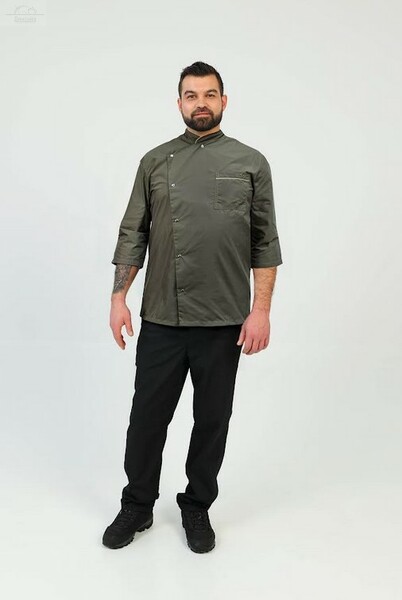 Китель мужской хаки с длинным рукавом р. 56-58 Вилан Китель мужской хаки с длинным рукавом р. 56-58 Вилан