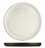 Тарелка мелкая 24,5 см  День и ночь Dymov