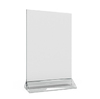 Подставка для информации А6 вертикаль  прозрачный оргстекло