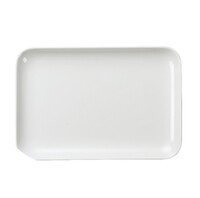 Блюдо прямоугольное 29х20х2,3 см меламин White  P.L.