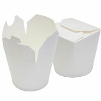 Контейнер Сhina Pack 500 мл D-76x86,d-88,h-92 мм для китайской еды, круглое дно белый 