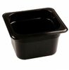 Гастроемкость полипропилен GN 1/6 176х162х100 мм черный Рестола 605 422102013
