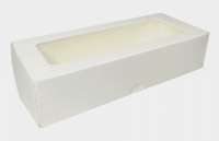 Коробка  ECO на вынос с окном 170х70х40 мм 500 мл картон белый