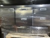 Стол холодильный 600 с бортом SNE 122/TN/БУ HICOLD  -2...+10°С   1 дверь 4 ящика  нержавеющая сталь