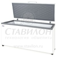 Ларь морозильный с глухой крышкой МЛК-600 СНЕЖ 551
