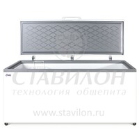 Ларь морозильный с глухой крышкой МЛК-700 СНЕЖ 630