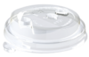 Крышка для стакана со съемным питейником D80 мм прозрачный PP КАШТАН