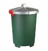 Бак 65 л с крышкой пластик зеленый Бинго Бытпласт