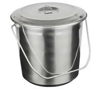 Ведро 5 л с крышкой мерное нерж.сталь  Катунь