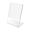 Ценникодержатель    60х80 мм вертикаль  прозрачный оргстекло